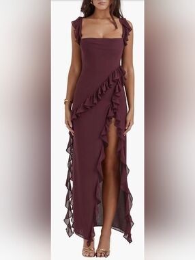 house of cb burgundy bandage dress House of CB The Icon Bandage Mini Dress Wine  House of Hire